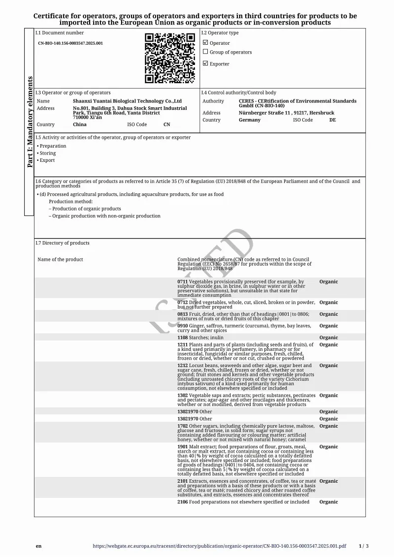 Organic EU Organic EU