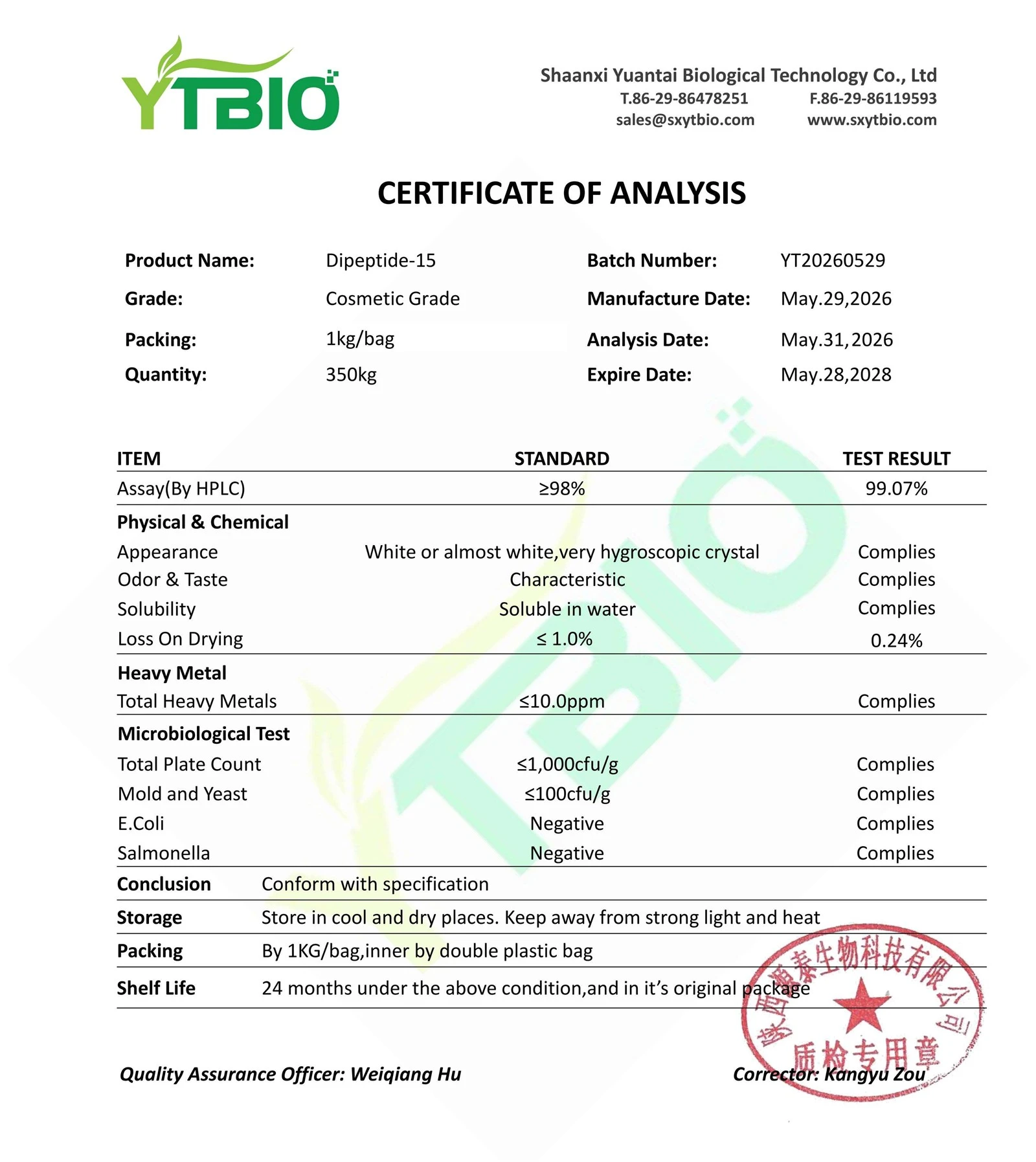 YTBIO-COA-Dipeptide-15 98%-Latest_01_ YTBIO-COA-Dipeptide-15 98%-Latest_01_