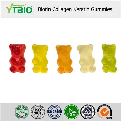 Biotin Collagen Keratin Gummies