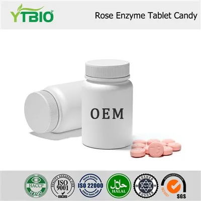 Rose Enzyme Tablet Candy