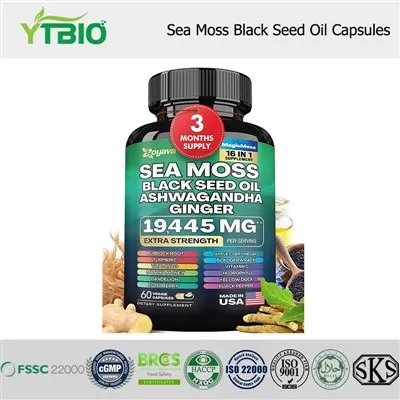 Sea Moss Black Seed Oil Capsules