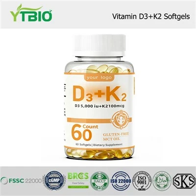 Vitamin D3+K2 Softgels